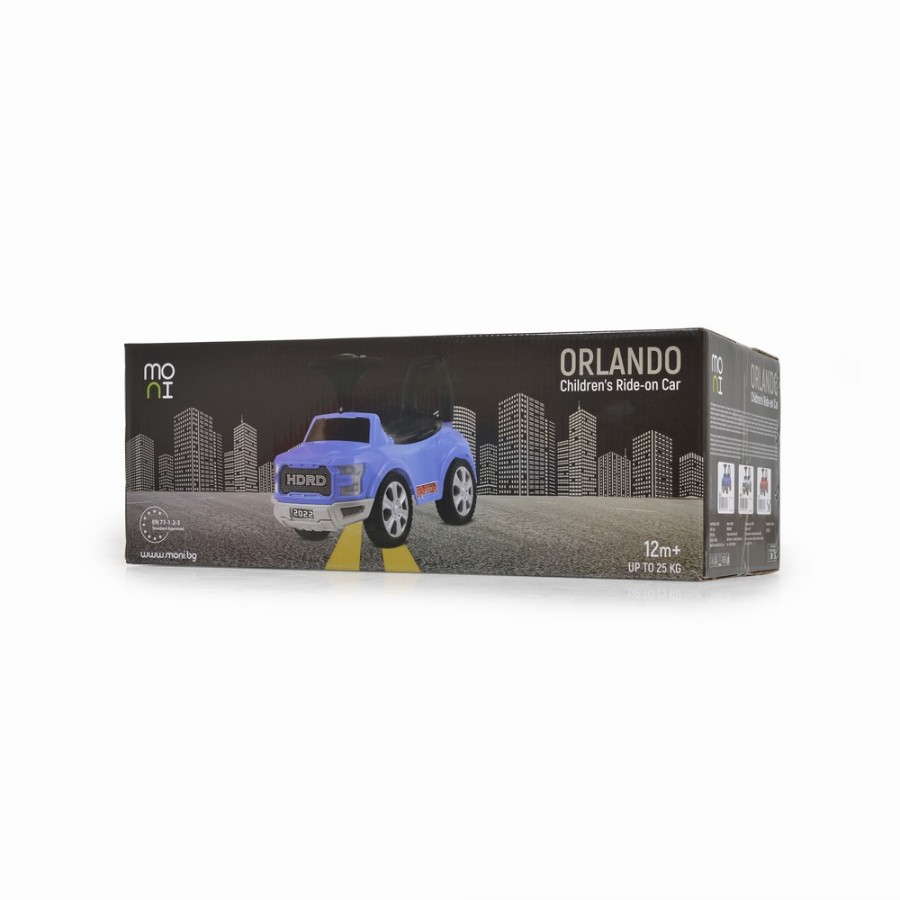 Moni Ποδοκίνητο Αυτοκινητάκι Ride On Orlando 2022 red (3800146231934)