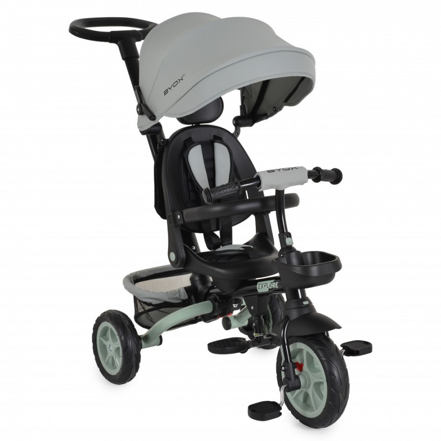 Byox Τρίκυκλο Ποδηλατάκι Αναδιπλούμενο Explore Dark Green (3800146231996)