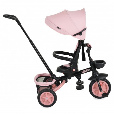Byox Τρίκυκλο Ποδηλατάκι Αναδιπλούμενο Explore Pink (3800146232009)