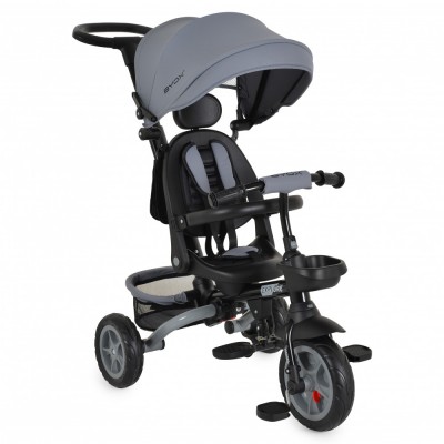 Byox Τρίκυκλο Ποδηλατάκι Αναδιπλούμενο Explore Dark Grey (3800146232016)