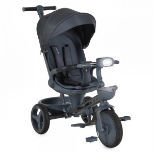 Byox Τρίκυκλο Ποδηλατάκι Fusion Lux Dark Grey (3800146232108)