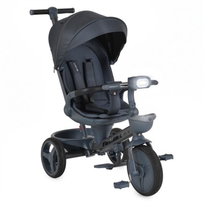 Byox Τρίκυκλο Ποδηλατάκι Fusion Lux Dark Grey (3800146232108)