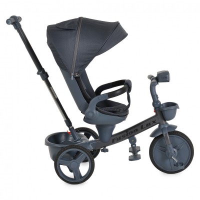 Byox Τρίκυκλο Ποδηλατάκι Fusion Lux Dark Grey (3800146232108)