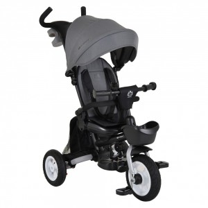 Byox Tricycle Folding Bicycle with handlebar Flexy Lux Dark Grey (3800146232146)