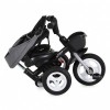 Byox Tricycle Folding Bicycle with handlebar Flexy Lux Dark Grey (3800146232146)