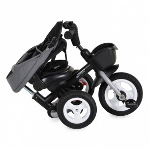 Byox Tricycle Folding Bicycle with handlebar Flexy Lux Dark Grey (3800146232146)
