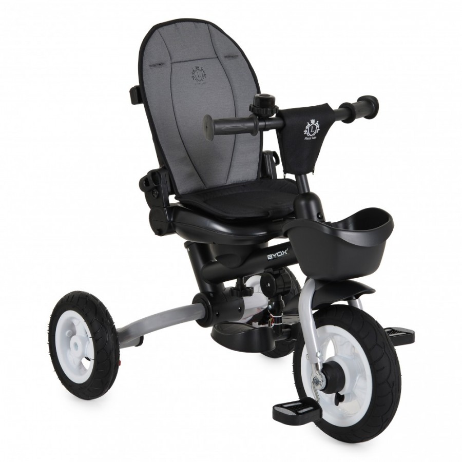 Byox Tricycle Folding Bicycle with handlebar Flexy Lux Dark Grey (3800146232146)