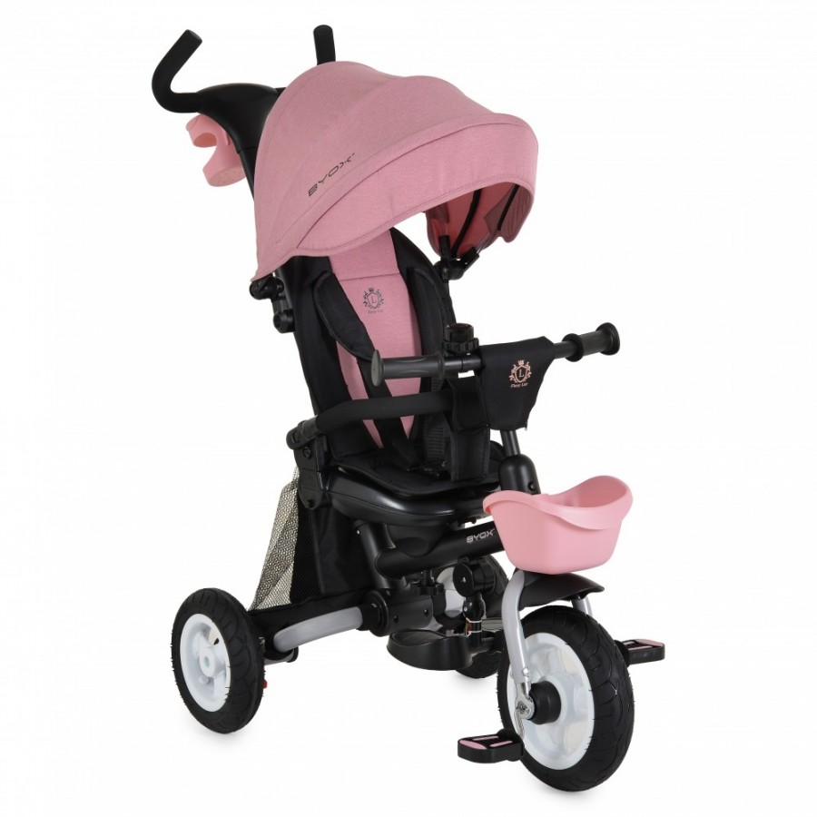 Byox Tricycle Folding Bicycle with handlebar Flexy Lux Dark Pink (3800146232153) Byox Tricycle Folding Bicycle with handlebar Flexy Lux Dark Pink (3800146232153)