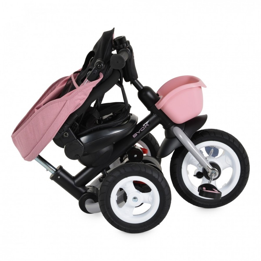 Byox Tricycle Folding Bicycle with handlebar Flexy Lux Dark Pink (3800146232153) Byox Tricycle Folding Bicycle with handlebar Flexy Lux Dark Pink (3800146232153)