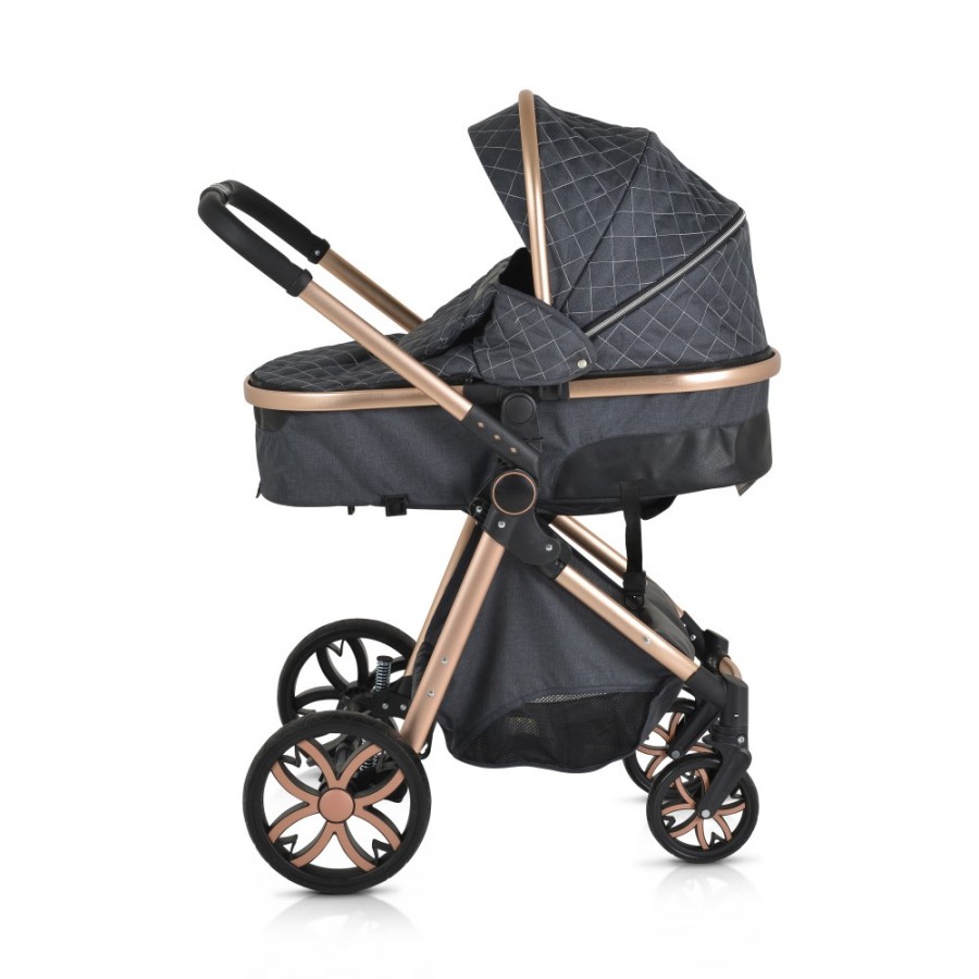 Cangaroo Stroller Alma 2 in 1 Black (3800146235468) Cangaroo Stroller Alma 2 in 1 Black (3800146235468)
