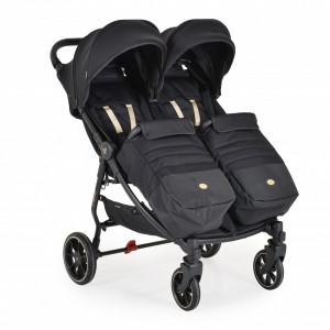 Cangaroo Καρότσι Διδύμων 2Gether Modern black (3800146236922) Cangaroo Καρότσι Διδύμων 2Gether Modern black (3800146236922)