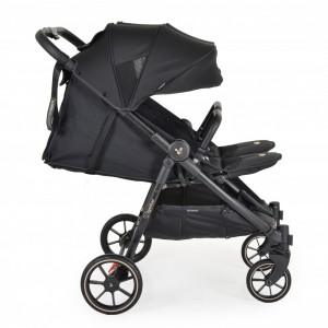 Cangaroo Καρότσι Διδύμων 2Gether Modern black (3800146236922) Cangaroo Καρότσι Διδύμων 2Gether Modern black (3800146236922)