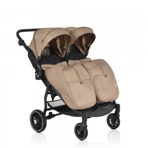 Cangaroo Καρότσι Διδύμων TwinGo Camel (3800146236977) Cangaroo Καρότσι Διδύμων TwinGo Camel (3800146236977)