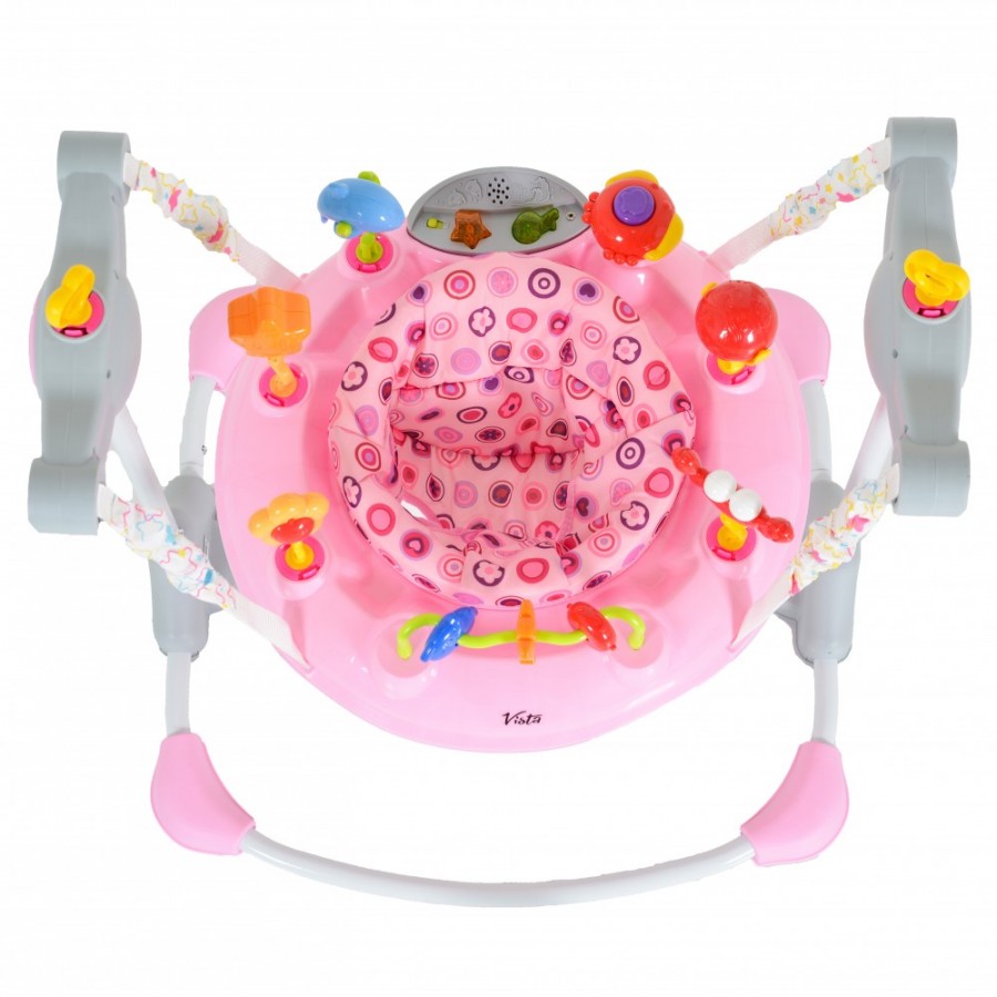 Cangaroo Jumper Vista - Βοήθημα Στήριξης Τραμπολίνο - Pink  (3800146244583)