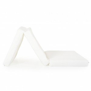 Moni Αναδιπλούμενο Στρώμα Παρκοκρέβατου Snooze pure 60cm x 120cm White (3800146249991)