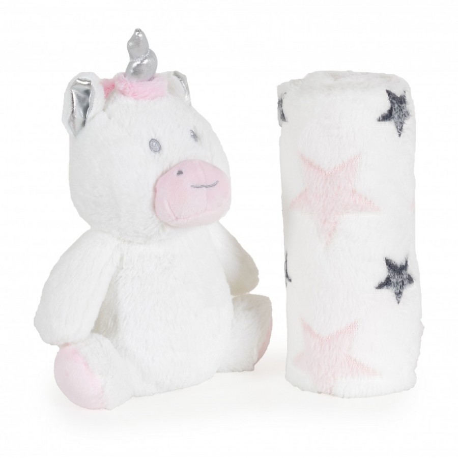 Cangaroo Κουβέρτα Αγκαλιάς & Λίκνου Rarity Fleece Pink 75x90cm (3800146267520)
