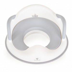 Cangaroo Μαλακό Εκπαιδευτικό Κάθισμα Τουαλέτας Lake Grey (3800146270834)