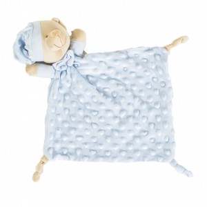 Cangaroo Πανάκι Παρηγοριάς Λούτρινο Bennie 25x25 cm blue (3800146271466)