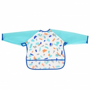 Moni Σαλιάρα Σιλικόνης με μανίκι Holdy blue (3800146271541) Moni Σαλιάρα Σιλικόνης με μανίκι Holdy blue (3800146271541)