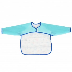 Moni Σαλιάρα Σιλικόνης με μανίκι Holdy blue (3800146271541) Moni Σαλιάρα Σιλικόνης με μανίκι Holdy blue (3800146271541)