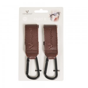 Cangaroo Universal Δερμάτινοι Γάντζοι for stroller brown (3800146271985) Cangaroo Universal Δερμάτινοι Γάντζοι for stroller brown (3800146271985)