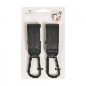 Cangaroo Universal Δερμάτινοι Γάντζοι for stroller black (3800146271992) Cangaroo Universal Δερμάτινοι Γάντζοι for stroller black (3800146271992)