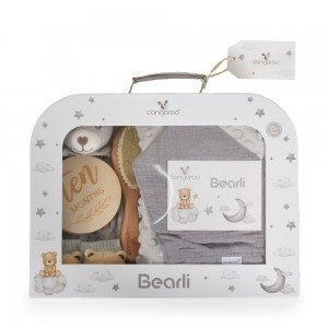 Cangaroo Σετ Δώρου Για Μωρά 6Τμχ. Bearli Grey (3800146272234) Cangaroo Σετ Δώρου Για Μωρά 6Τμχ. Bearli Grey (3800146272234)