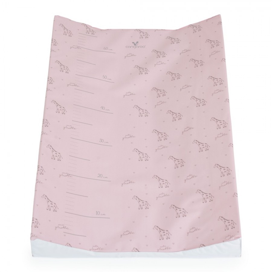 Cangaroo Αδιάβροχη Αλλαξιέρα Μαλακή 44x67cm Pink Giraffe (3800146272555) Cangaroo Αδιάβροχη Αλλαξιέρα Μαλακή 44x67cm Pink Giraffe (3800146272555)