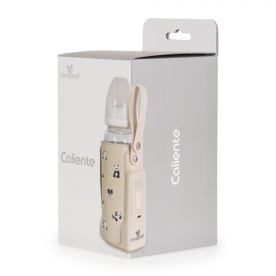 Cangaroo Θερμαντήρας Μπιμπερό Φορητός Caliente Beige (3800146272678)