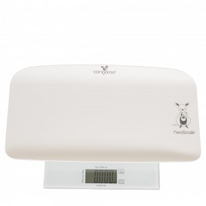 Cangaroo Ηλεκτρονική Ζυγαριά Βρέφους  2in1 έως 20 κιλά NeoScale White (3800146272838)