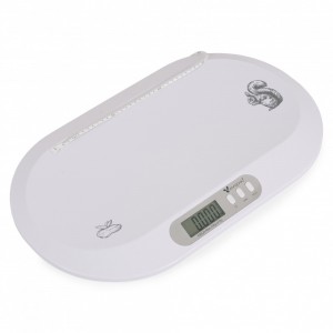 Cangaroo Ηλεκτρονική Ζυγαριά Βρέφους  έως 20 κιλά Peanut White (3800146272845)