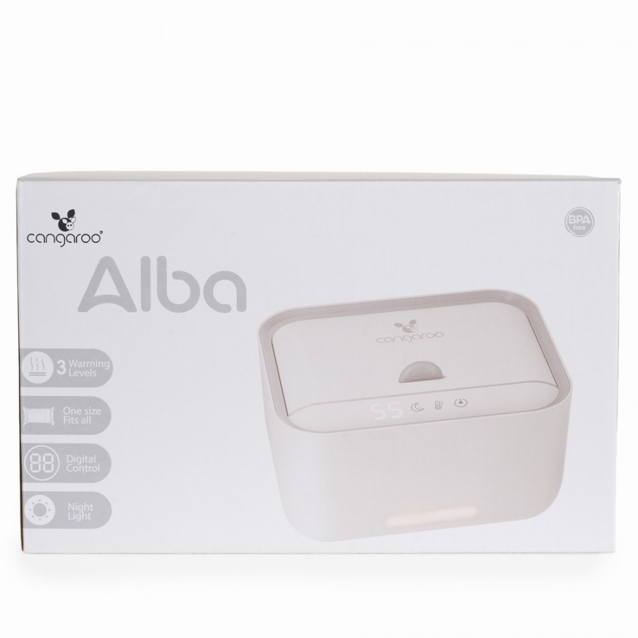 Cangaroo Ηλεκτρική Θερμαντική Μηχανή για Υγρά Μαντηλάκια για Μωρά Alba (3800146272937) Cangaroo Ηλεκτρική Θερμαντική Μηχανή για Υγρά Μαντηλάκια για Μωρά Alba (3800146272937)