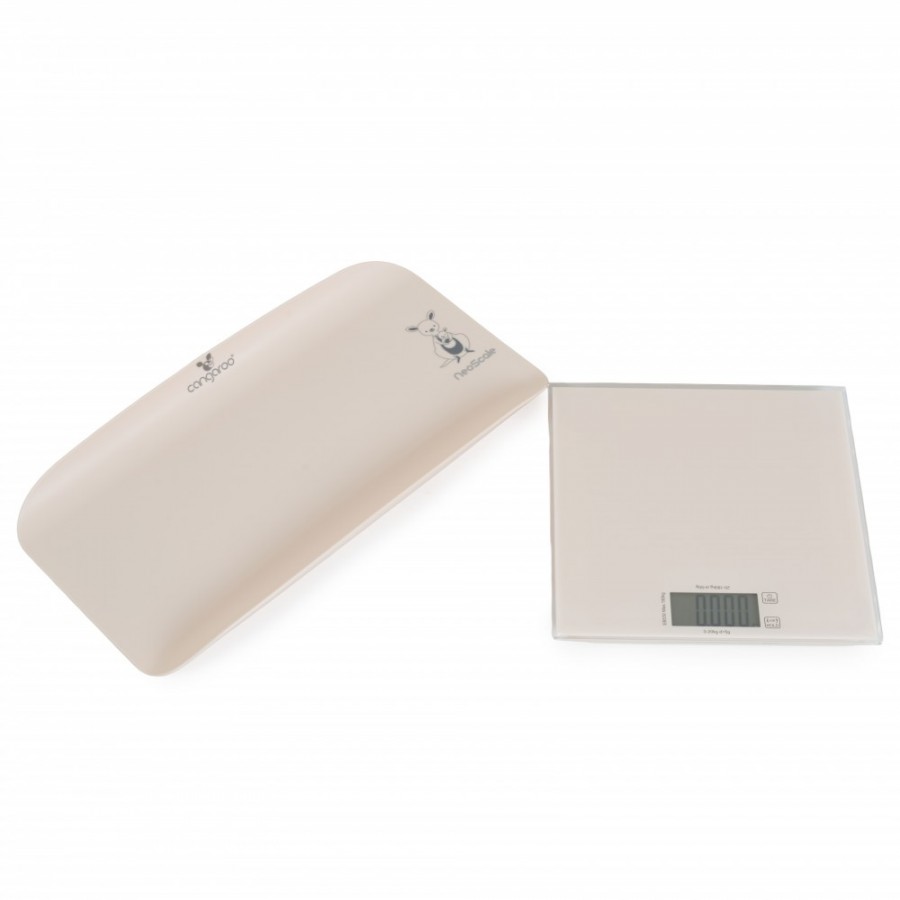 Cangaroo Ηλεκτρονική Ζυγαριά Βρέφους  2in1 έως 20 κιλά NeoScale Beige (3800146272975)