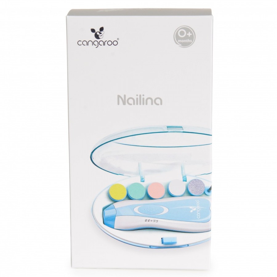 Cangaroo Ηλεκτρική Λίμα Βρέφη Ενήλικες Nailina Grey (3800146273002)