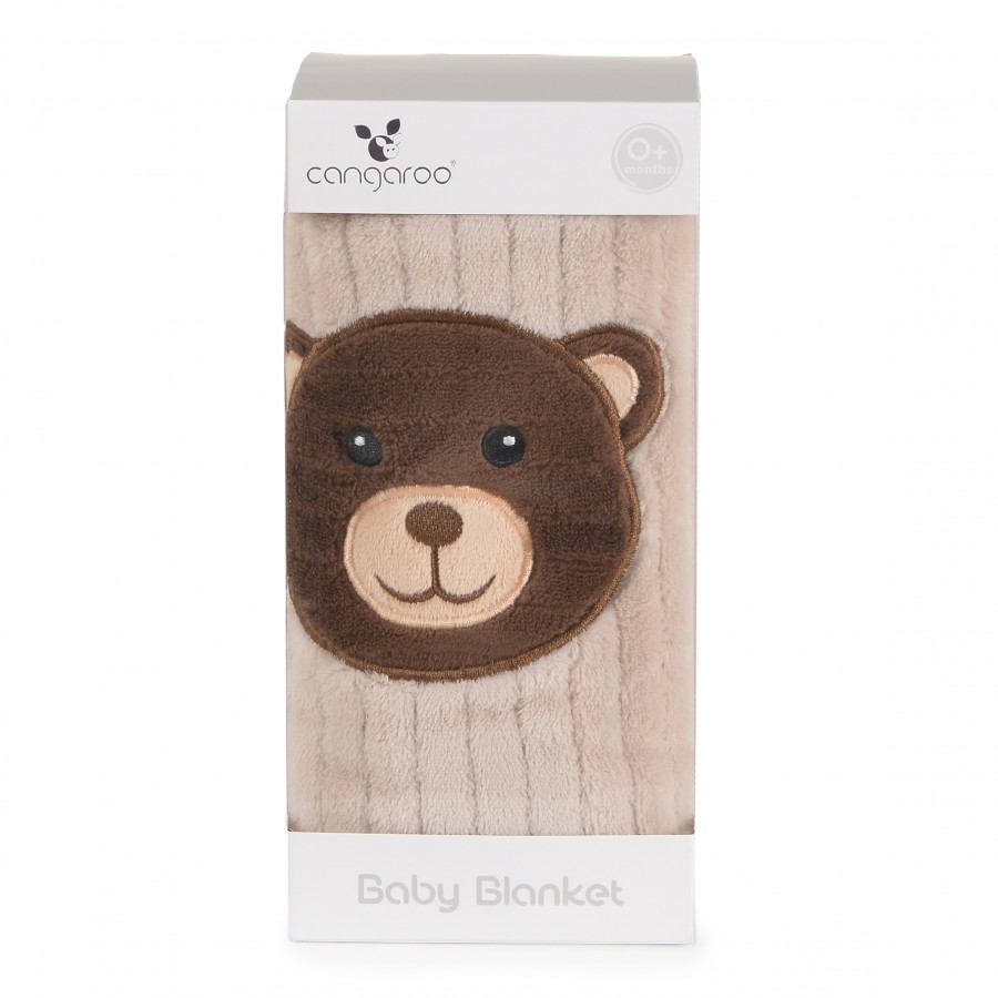 Moni Βρεφική Κουβέρτα 90/75 Honey Bear (3800146273422)