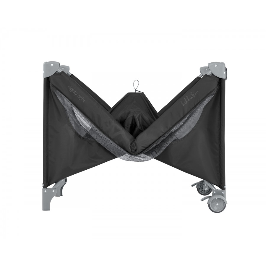 Kikkaboo Παρκοκρέβατο Nighty Night Black 2 Επιπέδων ( 31003010152)