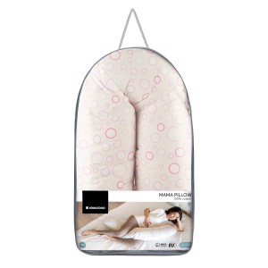 Kikka Boo Μαξιλάρι Θηλασμού Pink Circles 150cm (41304060078)
