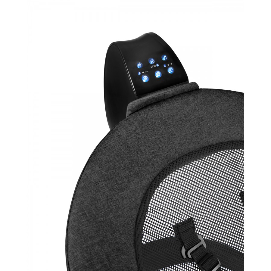 Kikkaboo Ηλεκτρική Ρηλάξ-Κούνια Zazu Black (31005010095)