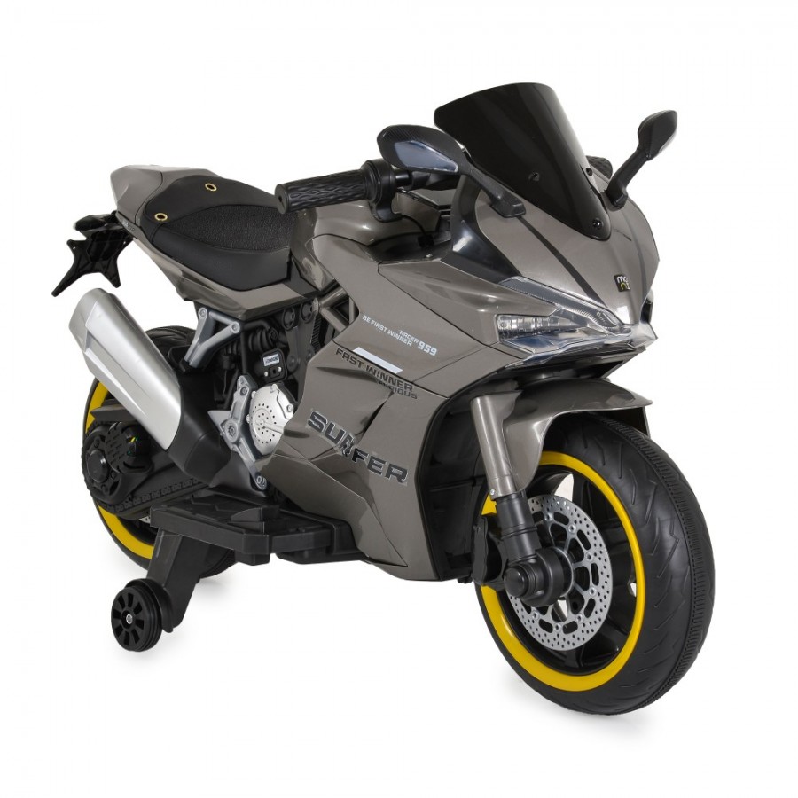 Moni Ηλεκτροκίνητη Μηχανή 12V Surfer Grey (3801005001309) Moni Ηλεκτροκίνητη Μηχανή 12V Surfer Grey (3801005001309)