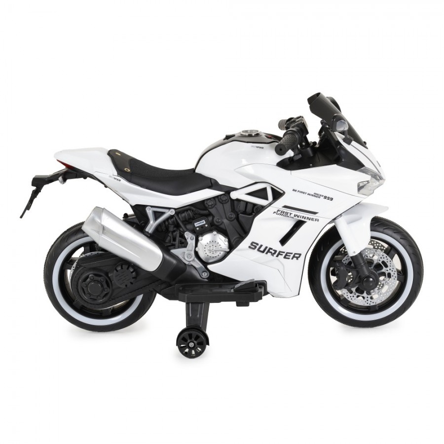 Moni Ηλεκτροκίνητη Μηχανή 12V Surfer White (3801005001316) Moni Ηλεκτροκίνητη Μηχανή 12V Surfer White (3801005001316)