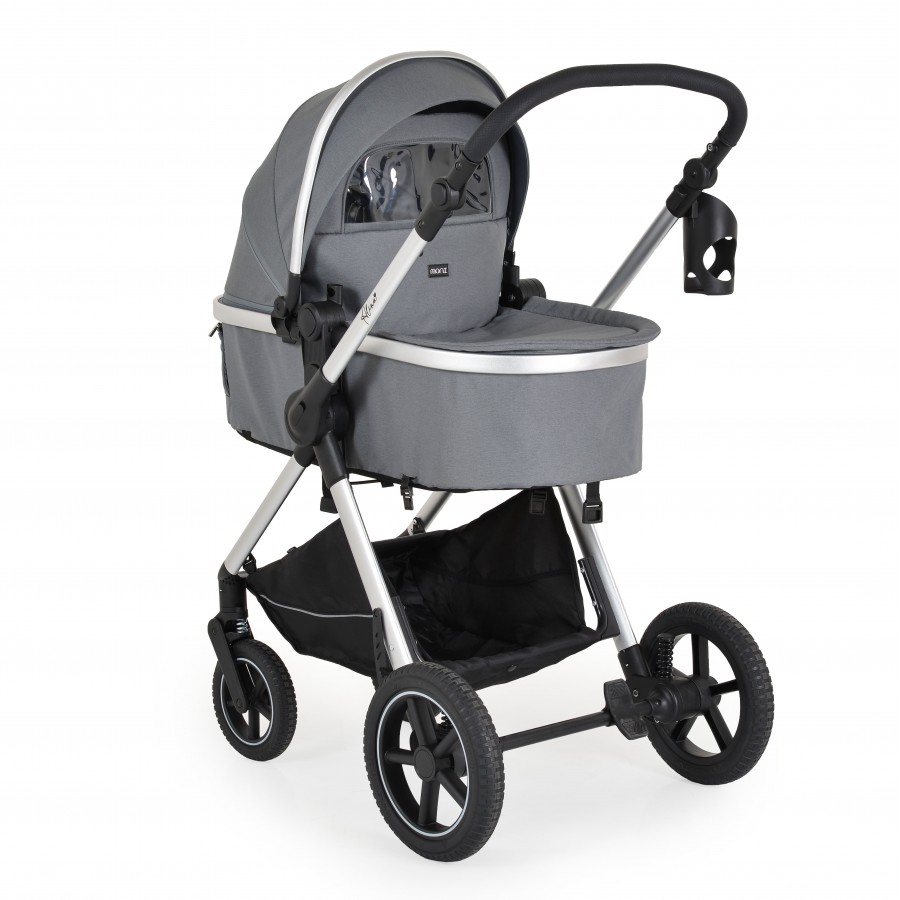 Cangaroo Καρότσι 3in1 Alina Titanium grey (3801005100019)