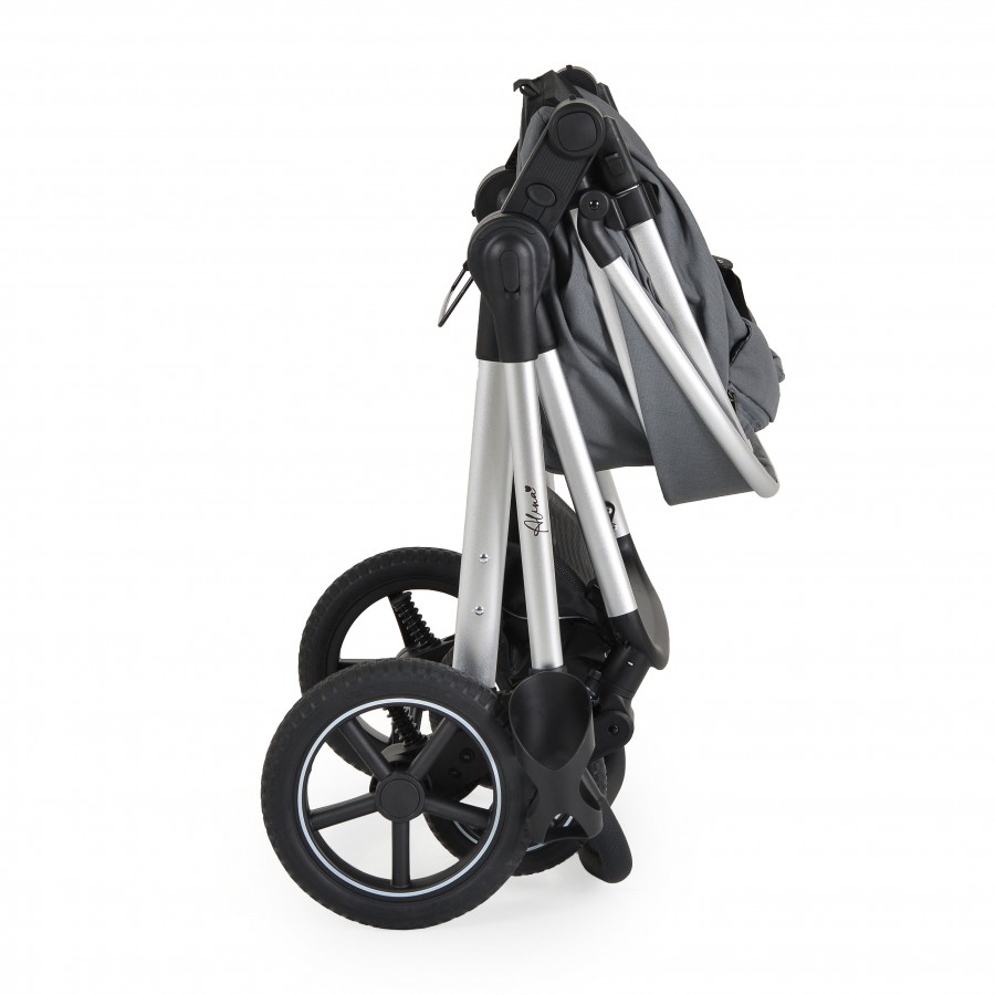 Cangaroo Καρότσι 3in1 Alina Titanium grey (3801005100019)