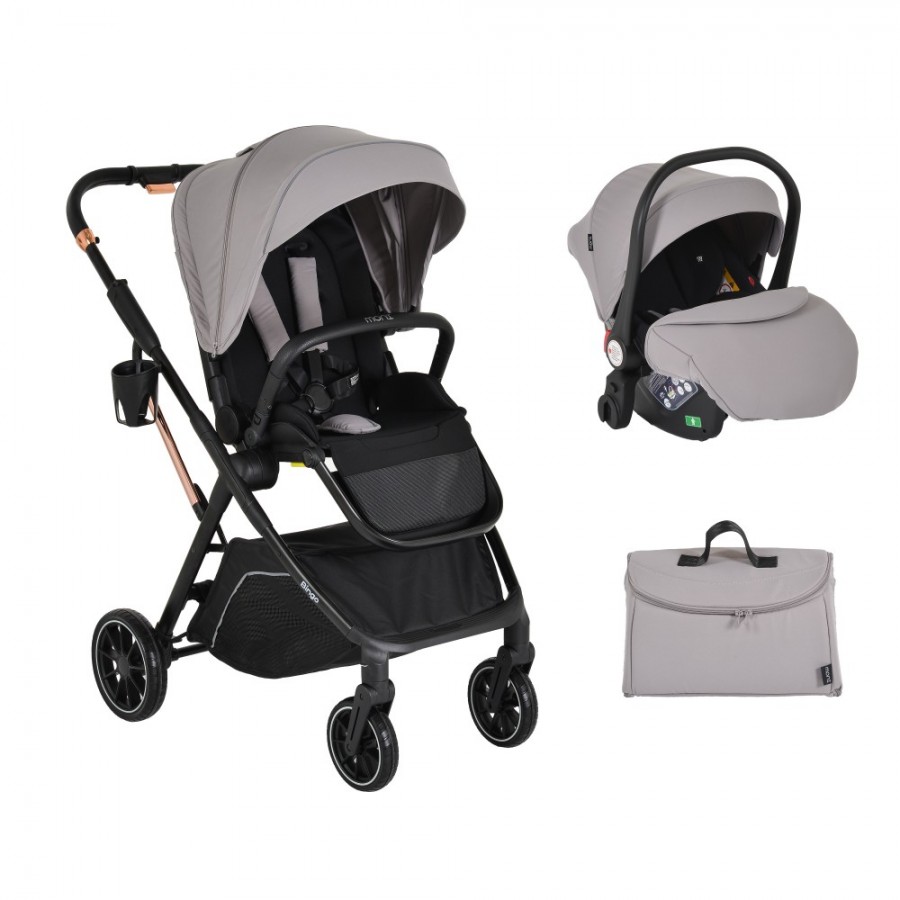 Moni Baby stroller Bingo 2 in 1 Steel (3801005100132)