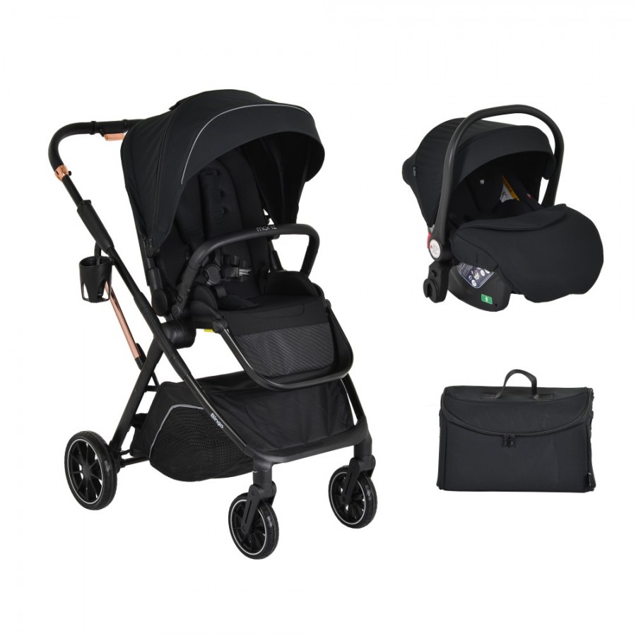 Moni Baby Καρότσι Bingo 2 in 1 Anthracite (3801005100149)