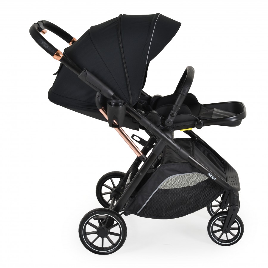 Moni Baby Καρότσι Bingo 2 in 1 Anthracite (3801005100149)