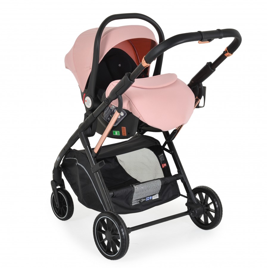 Moni Baby stroller Bingo 2 in 1 Pink Icing (3801005100156) Moni Baby stroller Bingo 2 in 1 Pink Icing (3801005100156)