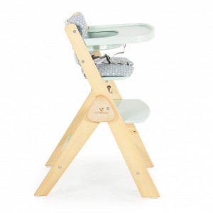 Cangaroo Ξύλινο Καρεκλάκι Φαγητού Caramel Mint (3801005152773)