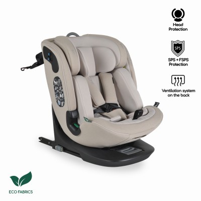 Moni Κάθισμα Αυτοκινήτου GTS 40-150cm Sandstone (3801005153220)
