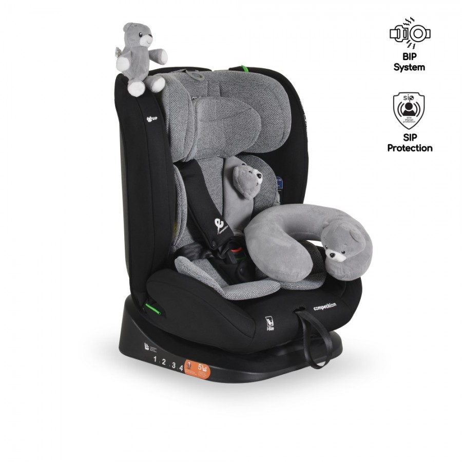 Moni Κάθισμα Αυτοκινήτου Competition 40-150cm Space Grey (3801005153367)