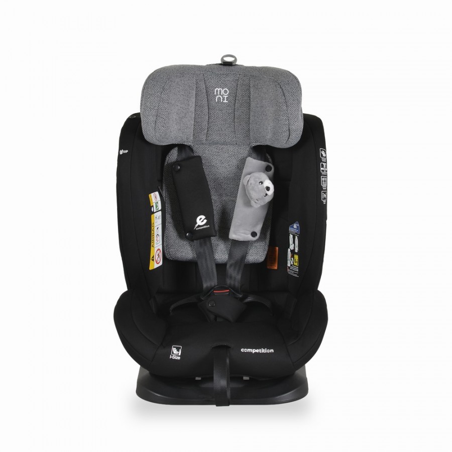 Moni Κάθισμα Αυτοκινήτου Competition 40-150cm Space Grey (3801005153367)